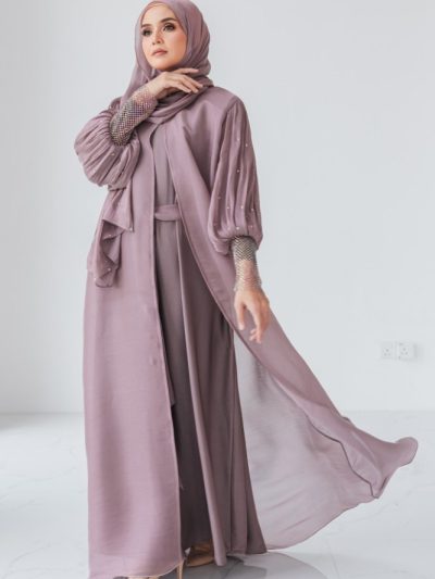 Ready Stocks Maya Net Stones Mauve