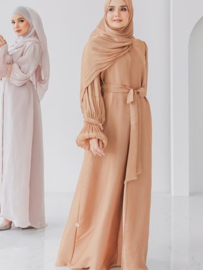 Ready Stocks Maya Crystal Gold Brown