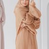 Ready Stocks Maya Crystal Gold Brown