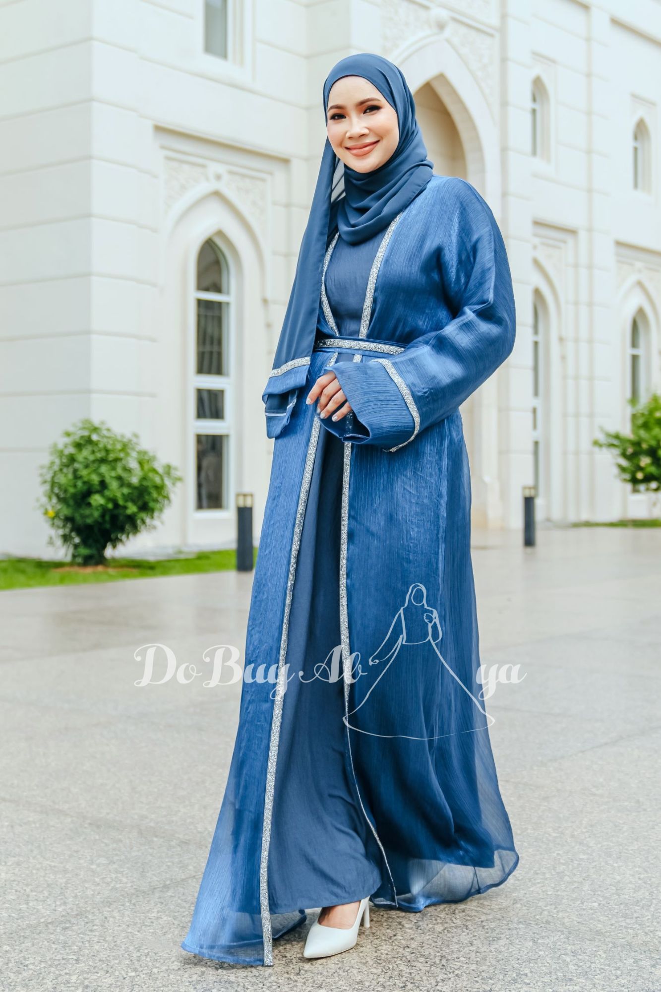 Ready Stocks Haura Royal Blue
