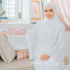 Ready Stocks Puspa Sari White