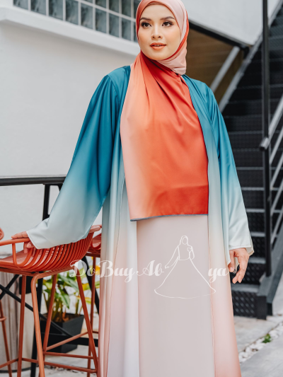 Ready Stocks Elya Blue - Brown