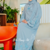 Ready Stocks Puspa Sari Sky Blue