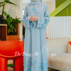 Ready Stocks Puspa Sari Sky Blue