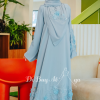 Ready Stocks Puspa Sari Sky Blue