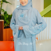 Ready Stocks Puspa Sari Sky Blue
