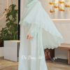Ready Stocks Zehra Cape Mint Green