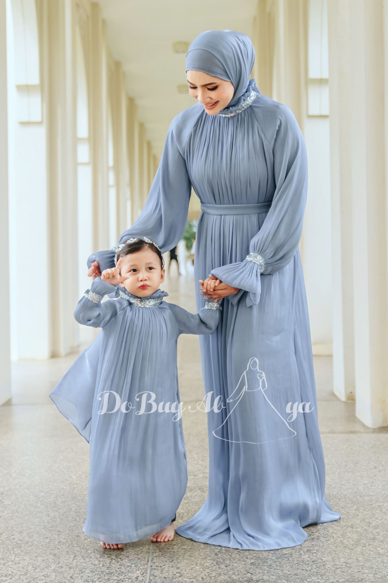 Ready Stocks Kids Myrana Sky Blue