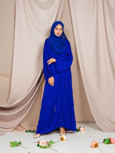 Vive Bloke Abaya Royal Blue