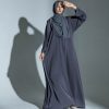 Layla Abaya Dark Grey