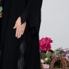 Burj Abaya Black Embriodery