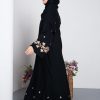 Cranberry Abaya Black