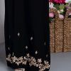 Cranberry Abaya Black
