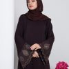 Ready Stocks Safira Abaya Dark Purple