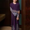 Kids Angeline Dark Purple - Silver Lace