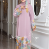 Ready Stocks Tiffany Leaves Mauve