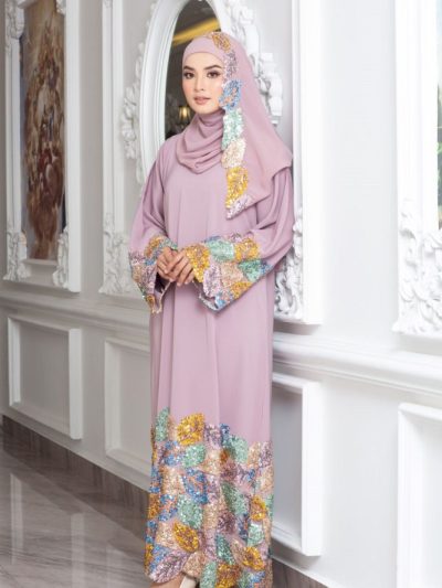 Tiffany Leaves Mauve