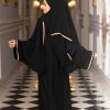 Kaftan Farasha Abaya Basic - Yellow Line