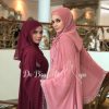 Gemerlapan Abaya Pink