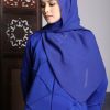 Bloke Diamond Abaya Royal Blue