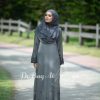 Greek Abaya  Khakis Green/Grey