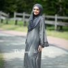 Greek Abaya  Khakis Green/Grey