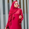 Aria  Abaya Red